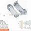 Longcharm furniture hardware hanging wardrobe rail tube support