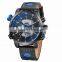 2016 Wholesale WEIDE Brand Fashion Backlight Leather Quartz Watch
