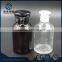 250ml clear narrow mouth glass reagent bottle for laboratory