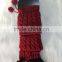 Knitted leg warmers/cuffs in the winter for adult womens boots