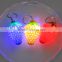 >>>2016 Fashion Cheap Wholesale LED Light For Unisex Gift Fruit Strawberry Keychain Cute Key Ring Accessories /