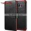 Black Color High End Leather Case for Galaxy Note 7, for Samsung Galaxy Note 7 Case Factory Manufacture