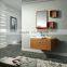 Green Painted Modern Style Wall Mounted Wooden Bathroom Vanity