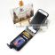 cell phone leather flip case for iphone 6 plus with many card for 6S case