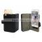 Universal PU Leather Case Pen Holder Universal Smartphone Leather Wallet Pouch for iPhone 6