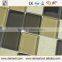 50X50MM Colorful Recycle High qualtiy crystal glass mix marble mosaic tile for bar wall