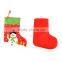 Wholesale Christmas Party Decoration 26cm Hanging Socks Santa Claus Snowman Socks Stockings Christmas Decoration Supplies
