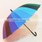 new products 2016 promotional umbrella 24K rib umbrella with straight handle