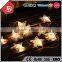 TZFEITIAN promotional wholesale latest design PVC transparent package rattan star led holiday light chain