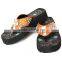 wholesale western cross concho studded women cowgirl flip slops slippers