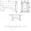 High quality Water-proof Wall Mount Bracket PFB303W