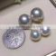 2016 hot selling double sided pearl earring