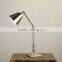 hot sale square base adjustable metal table lamp good for home decor