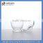 LongRun plain design transparent covered glass candy dish