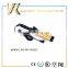 professional cheap Three barrel triple hair crimper curler with rubber handle