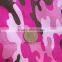 pink camouflage fabric, print canvas fabric 100 cotton 21/2*10 72*40 8oz cheap canvas fabric for shoes