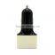 New high speed 12v 3 usb car charge for apple and samsung series, car battery charger with full aluminum bottom