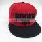 2015 new design custom wool 3D Embroidered snapback hat