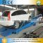 Heavy car lifting mechanism hydraulic mobile dock ramp