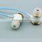 Smartphone bullet shape metal earphone earbud