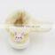 Newborn Baby Toddler Shoes With Soft Sole Yellow Rabbit
