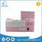 Leather waterproof tablet pc wireless bluetooth keyboard leather case for samsung