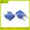 Hot selling copper pin usa to european plug converter travel adaptor