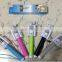 Newest Folding Selfie Stick Monopod With Audio Cable Wired Well Fashion Equipment For Taking Photoes Wired selfie monopod