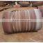 rolling formed corrugated dish end for boilers