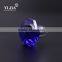 blue color zinc alloy cheap crystal knobs for drawers