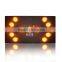 UK hot selling 1400*750mm road traffic flashing arrow light led sign board factory