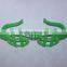 Oversize Giant Dollar Sign Shutter Shade Glasses