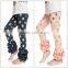 China suppliers wholesale icing pants gold polka dot ruffle pants little girls modeling panties toddler ruffle pants