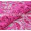 FREE SAMPLE new fancy design african Aubergine lace embroidery fabric for evening dress