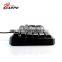 2015 Full Illuminated mechanical Keyboard Aurora tea axis mechanical gaming keyboard
