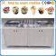 roller ice cream machine / two pans stirring ice cream machine