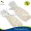 Best Selling Beekeeping Goat Leather Gloves / Beekeeper Protection Gloves With Long Sleeve