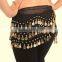 Supply Wholesale India girls Belly dance waist Chain 128pcs coins