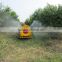 trailer model tractor use farm garden fruit tree orchard vineyard boom tank air blast sprayer with high press diaphragm pump
