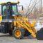 hydraulic zl16 front end loader with wood grapple
