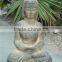 Female buddha statue with resin material