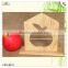 unfinished cute die cutting wood key rack holder