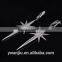 Wholesale Stock Small Order Fashion Women long Star Zircon Earrings
