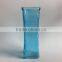 Wholesale vertical stripes multicolor glass vase/glassware
