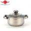 useful shape hot sale stainless steel india market soup pot /cooking pot set