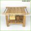 Bamboo Spa Bench Shower Bench w Lift Aid Arms Homex BSCI/Factory