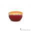 Lacquered Bamboo Salad Bowl, Spun Bamboo Bowls Safe for Health