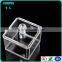 Mini Clear Acrylic Makeup Rectangle Storage Box With Lid