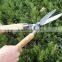 BD-HS108 10inch Wooden Handle Grass Garden Pruning Hedge Shear