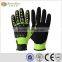 SUNNY HOPE 13gauge cuff impact gloves with tpr,sport hand gloves